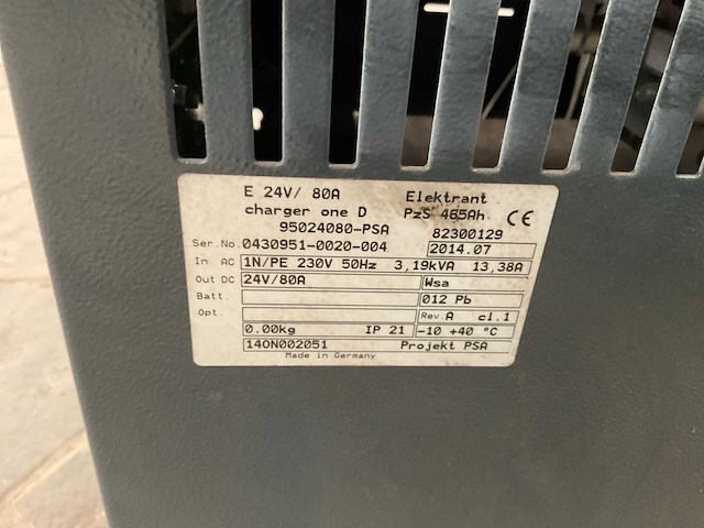 2014 elektrant acculader - afbeelding 4 van  5