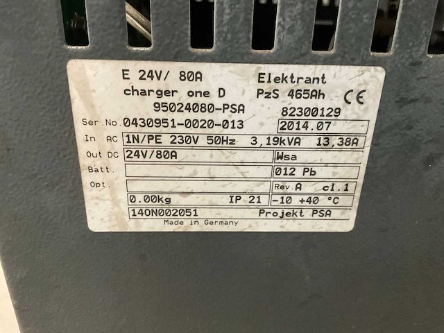 2014 elektrant acculader - afbeelding 2 van  5