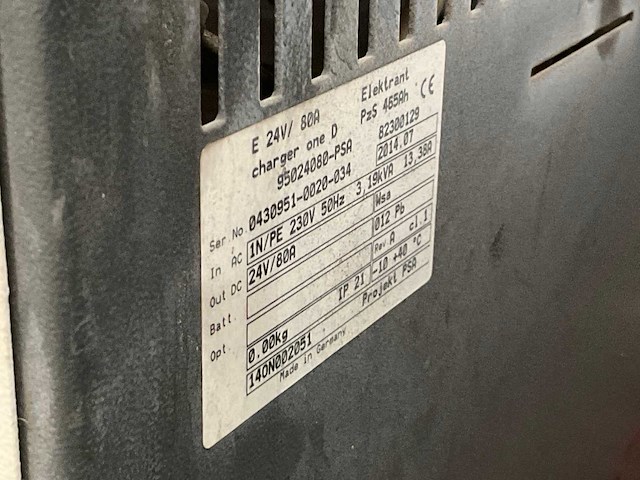 2014 elektrant acculader - afbeelding 2 van  5
