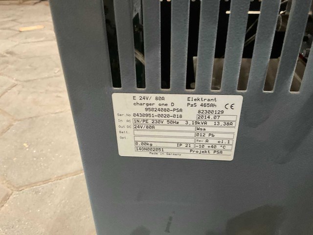 2014 elektrant acculader - afbeelding 3 van  5