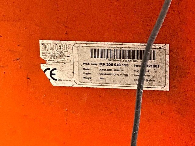 2014 eliet superprof 2000 houthakselaar - afbeelding 8 van  17