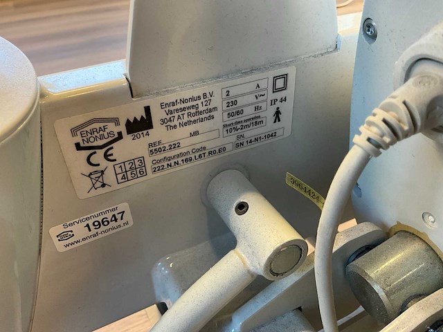 2014 enraf nonius manumed 222 3-delige behandeltafel - afbeelding 8 van  8