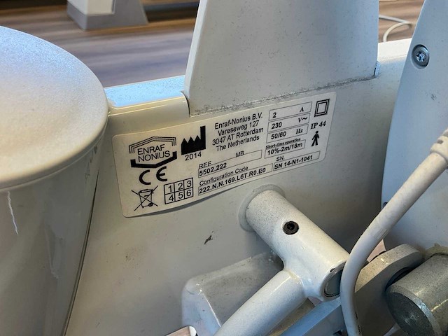 2014 enraf nonius manumed 222 3-delige behandeltafel - afbeelding 6 van  6