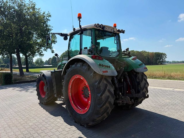 2014 fendt 722 vierwielaangedreven landbouwtractor - afbeelding 9 van  11