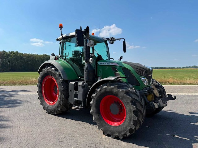 2014 fendt 722 vierwielaangedreven landbouwtractor - afbeelding 10 van  11