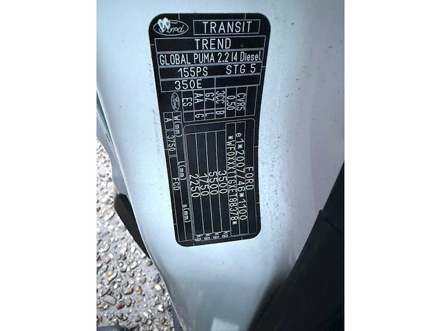 2014 ford transit bedrijfswagen - afbeelding 24 van  30