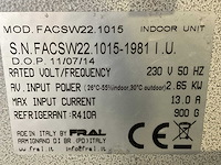 2014 fral facsw22 airconditioning - afbeelding 7 van  7