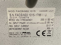 2014 fral facsw22 airconditioning - afbeelding 9 van  9