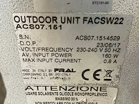 2014 fral facsw22 airconditioning - afbeelding 6 van  6