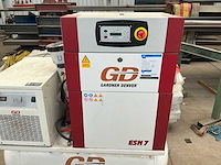 2014 gardner denver esm 7 tk-104 schroefcompressor - afbeelding 4 van  25