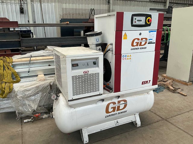 2014 gardner denver esm 7 tk-104 schroefcompressor - afbeelding 1 van  18