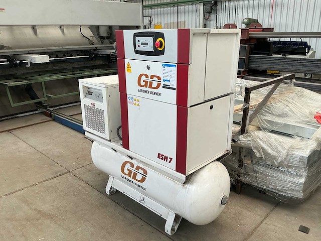 2014 gardner denver esm 7 tk-104 schroefcompressor - afbeelding 15 van  18