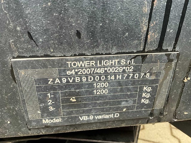 2014 generac mobile products vb-9 lichtmast aggregaat aanhangwagen - afbeelding 16 van  23