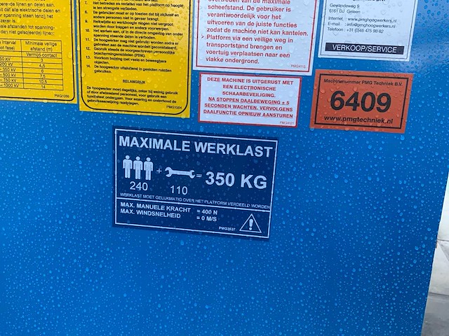 2014 genie gs-4047 schaarhoogwerker - afbeelding 17 van  25