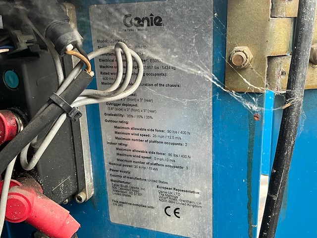 2014 genie gs-4069dc hoogwerker - afbeelding 26 van  32