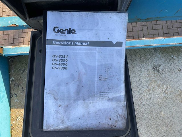 2014 genie gs-5390 hoogwerker, 4x4 - afbeelding 8 van  16
