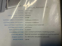 2014 gnlaser gn-c3015 lasersnijmachine - afbeelding 36 van  37