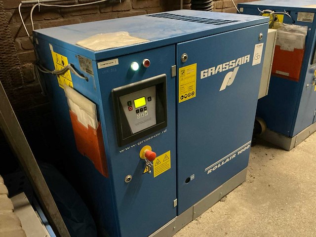 2014 grassair rlr 1000 a schroefcompressor - afbeelding 1 van  2