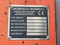 2014 groeneveld 509 roterende houtgrijper “cw30” - afbeelding 9 van  9