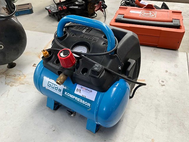2014 güde airpower 190/08/06 luchtcompressor - afbeelding 1 van  5