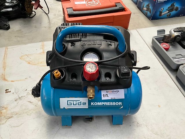 2014 güde airpower 190/08/06 luchtcompressor - afbeelding 2 van  5