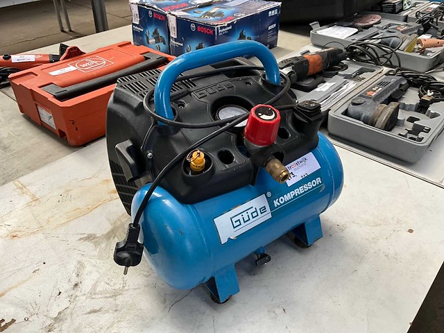 2014 güde airpower 190/08/06 luchtcompressor - afbeelding 3 van  5