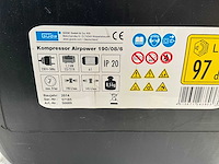 2014 güde airpower 190/08/06 luchtcompressor - afbeelding 5 van  5