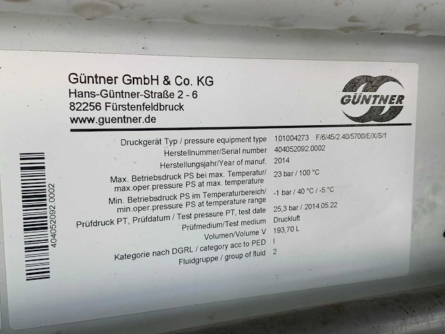 2014 güntner s-ghv 090.3a/2x3-l(s).e condensor (c) - afbeelding 6 van  6