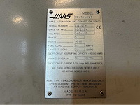 2014 haas vf-5 / 40xt cnc universele machinecentrum - afbeelding 8 van  16