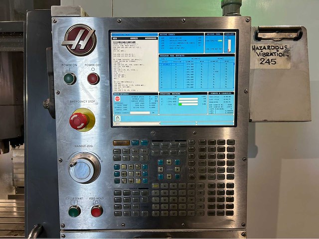2014 haas vf-5 / 40xt cnc universele machinecentrum - afbeelding 11 van  16