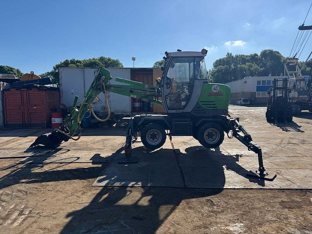 2014 hansa apz 531 mobiele graafmachine - afbeelding 7 van  11