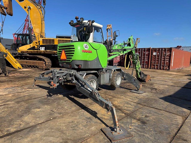 2014 hansa apz 531 mobiele graafmachine - afbeelding 10 van  11