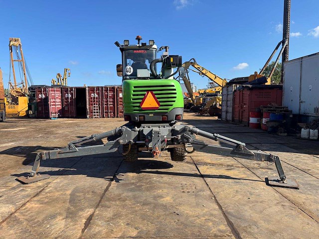 2014 hansa apz 531 mobiele graafmachine - afbeelding 8 van  9