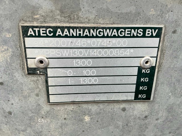 2014 hapert / brouwer sm-400-svp schaft aanhangwagen - afbeelding 9 van  17