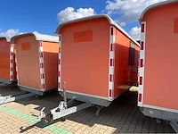 2014 hapert / brouwer sm-400-svp schaft aanhangwagen