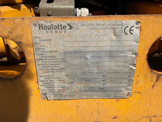 2014 haulotte compact 10 n hoogwerker - afbeelding 6 van  10