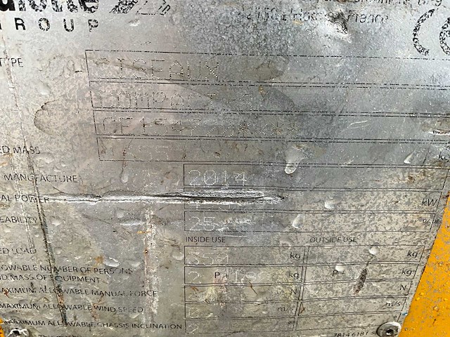 2014 haulotte compact 8 hoogwerker - afbeelding 4 van  12