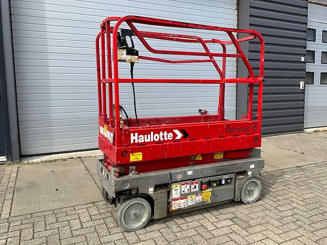 2014 haulotte optimum 6 hoogwerker - afbeelding 1 van  10