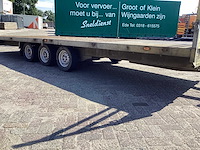 2014 henra pl35f.3/sl geremde 3-assige plateauwagen - afbeelding 4 van  12