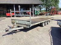 2014 henra pl35f.3/sl geremde 3-assige plateauwagen - afbeelding 1 van  12
