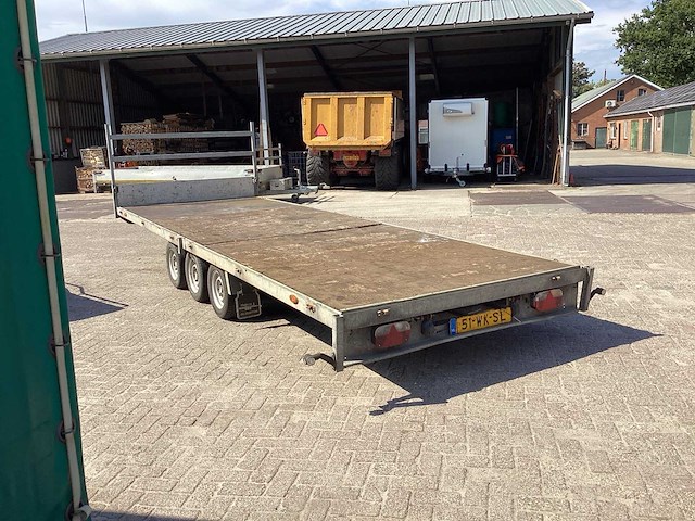 2014 henra pl35f.3/sl geremde 3-assige plateauwagen - afbeelding 8 van  12