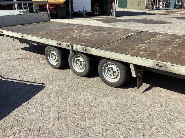 2014 henra pl35f.3/sl geremde 3-assige plateauwagen - afbeelding 9 van  12