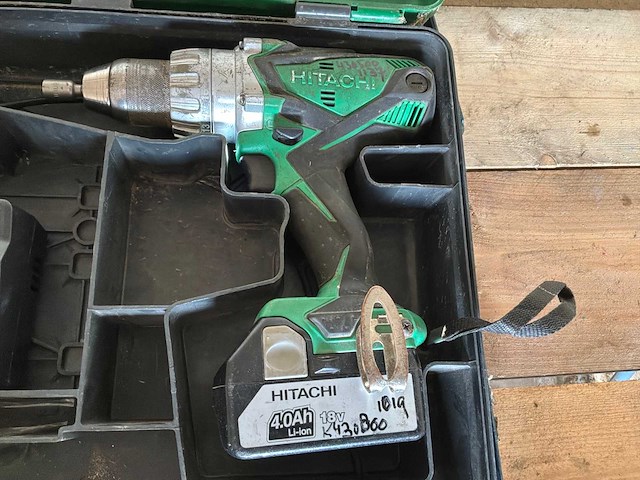 2014 hitachi ds18dsl boormachine - afbeelding 3 van  5