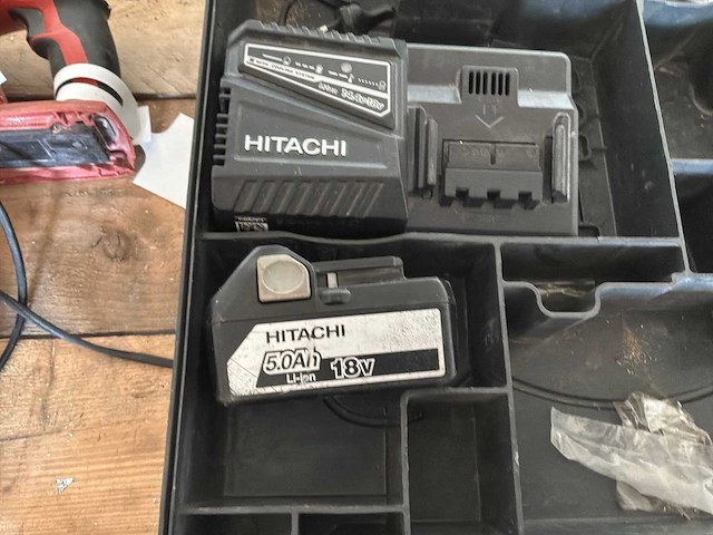 2014 hitachi ds18dsl boormachine - afbeelding 4 van  5