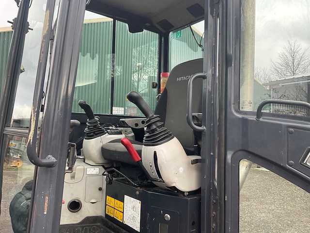 2014 hitachi zx 33u-5a clr minigraafmachine - afbeelding 7 van  23