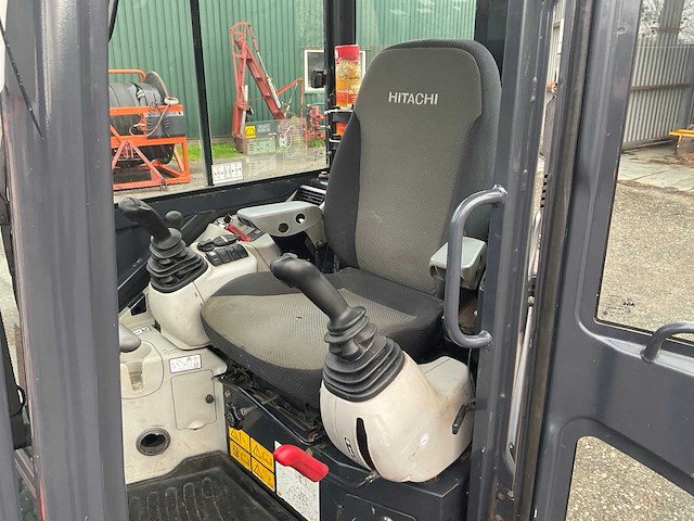 2014 hitachi zx 33u-5a clr minigraafmachine - afbeelding 8 van  23