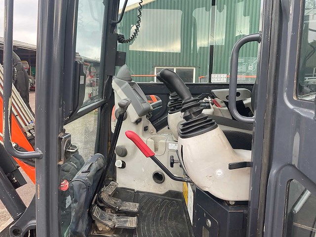 2014 hitachi zx 33u-5a clr minigraafmachine - afbeelding 9 van  23