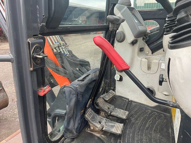 2014 hitachi zx 33u-5a clr minigraafmachine - afbeelding 14 van  23