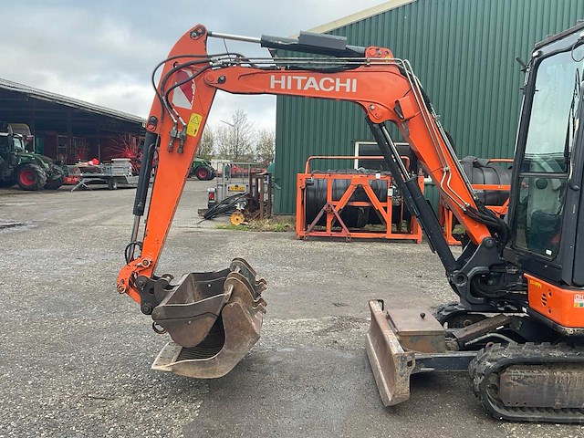 2014 hitachi zx 33u-5a clr minigraafmachine - afbeelding 21 van  23
