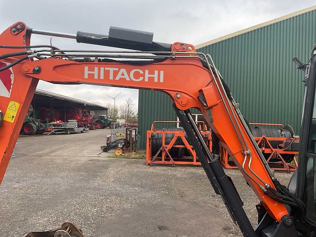 2014 hitachi zx 33u-5a clr minigraafmachine - afbeelding 22 van  23